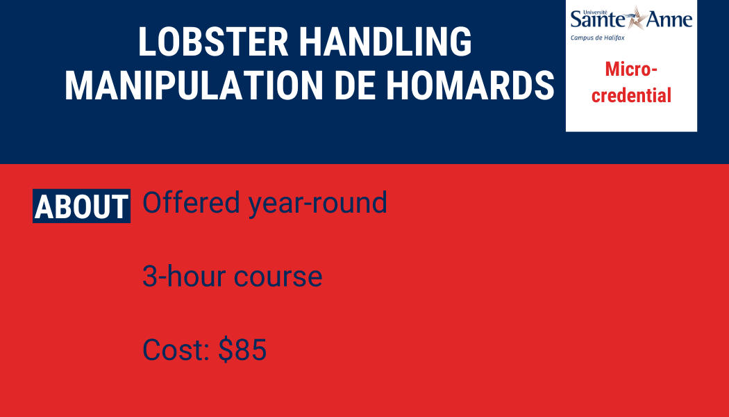 Lobster handling - Manipulation de homards