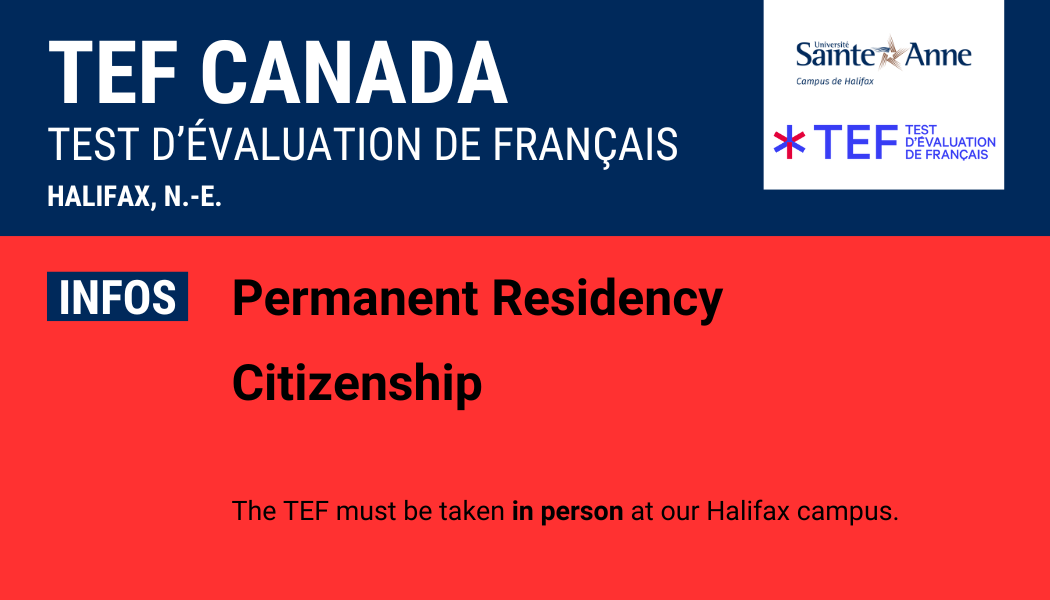 Test d'évaluation de français (TEF Canada)